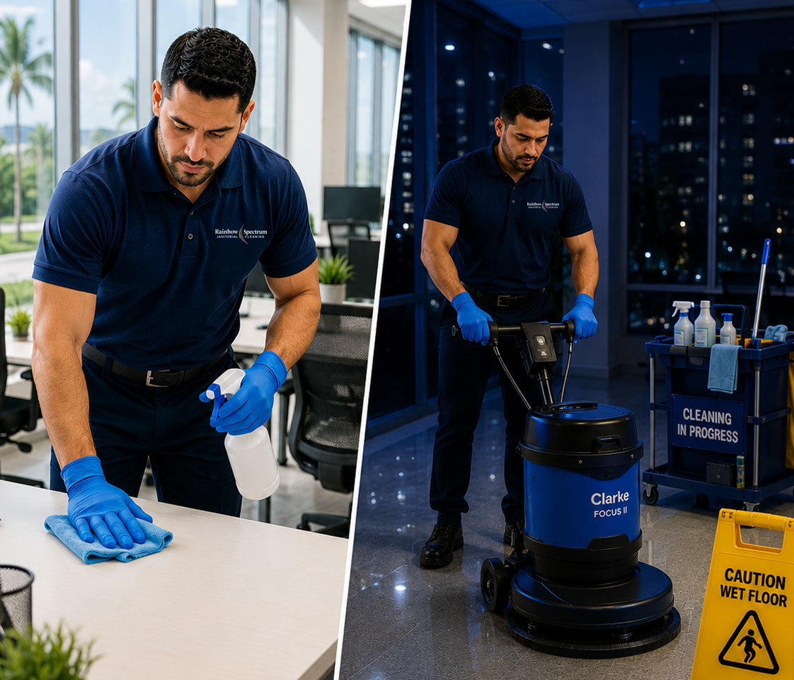 Daytime & Nighttime Cleaning Services in South Florida