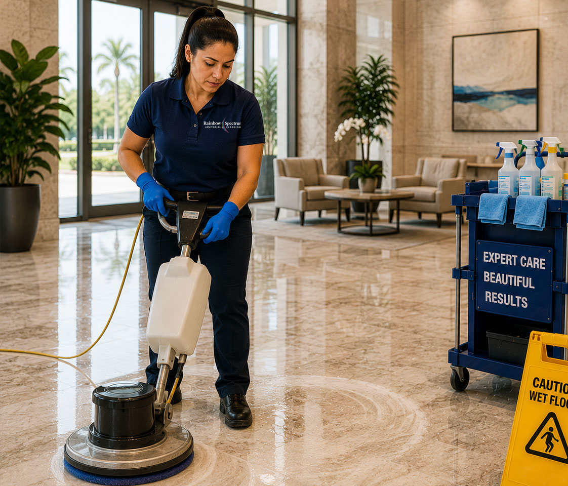 Marble Restoration Services in North Palm Beach County Florida